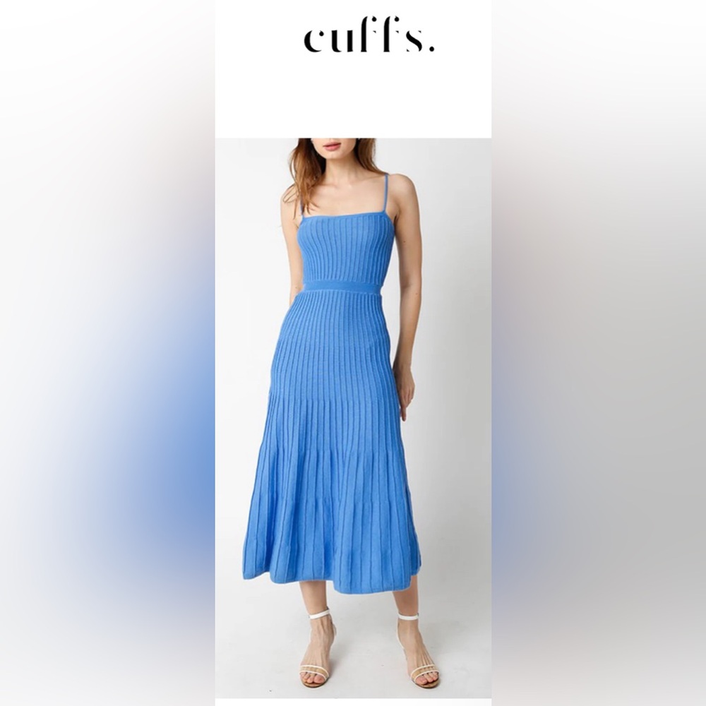 NWOT | Blue Cocktail Dress by OLIVACEOUS